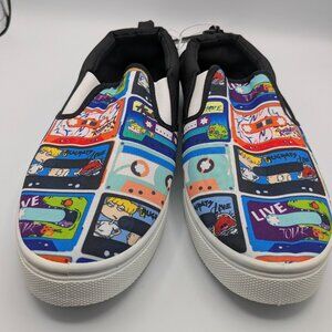 Nickelodeon Rugrats Men's Slip-On Sneakers Size 9, New with Tags